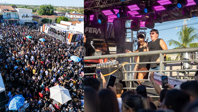   O tradicional Quebrar da Barra reuniu milhares de pessoas e encerrou a programação junina da cidade com muita música, alegria e uma forte demonstração das tradições populares. Quem comandou o arrastão foi a Banda Grafith, que fez um espetáculo à altura da grandiosidade do evento. Com um repertório repleto de sucessos, "a maior do RN" colocou o público para cantar e dançar durante todo o percurso, mantendo a energia em alta e mostrando por que é uma das atrações mais queridas do Nordeste.