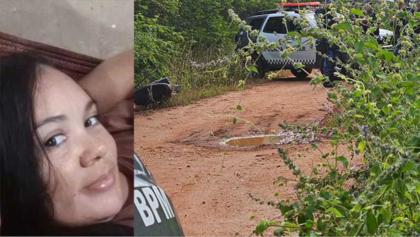 Imagem 1 - Milka Bruna Quirino Soares, de 34 anos, estava na companhia do namorado, o preso de justiça conhecido por Victor, que usa tornozeleira eletrônica. Ele foi baleado nas costas e está internado no HRTM. Os dois retornavam de uma pescaria de lazer no rio do Carmo numa motocicleta quando teriam sido emboscados e Milka Bruna executada com tiro na nuca. Ela deixa três filhos órfão. O caso vai ser investigado pela Divisão de Homicídios e Proteção à Pessoa de Mossoró-RN. Imagem 1 - Milka Bruna Quirino Soares, de 34 anos, estava na companhia do namorado, o preso de justiça conhecido por Victor, que usa tornozeleira eletrônica. Ele foi baleado nas costas e está internado no HRTM. Os dois retornavam de uma pescaria de lazer no rio do Carmo numa motocicleta quando teriam sido emboscados e Milka Bruna executada com tiro na nuca. Ela deixa três filhos órfão. O caso vai ser investigado pela Divisão de Homicídios e Proteção à Pessoa de Mossoró-RN.