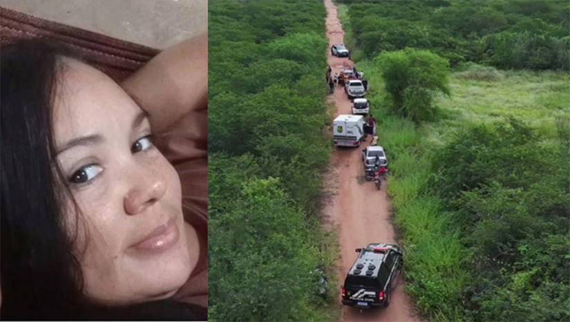 Imagem 1 - A cozinheira Milka Bruna Quirino Soares, de 34 anos, foi morta com tiro na nuca e o namorado dela, o preso de justiça Yslandeson Vitor Reinaldo Silva, de 27 anos, sofreu tiro nas costas, na tarde deste domingo, 28, no Sítio do Carmo, zona rural de Mossoró-RN. As pistas encontradas pela Policia Militar, na manhã desta segunda-feira, 29, já entregues aos investigadores, são robustas e deve ajudar a Policia Civil a esclarecer o caso nas próximas horas. Imagem 1 - A cozinheira Milka Bruna Quirino Soares, de 34 anos, foi morta com tiro na nuca e o namorado dela, o preso de justiça Yslandeson Vitor Reinaldo Silva, de 27 anos, sofreu tiro nas costas, na tarde deste domingo, 28, no Sítio do Carmo, zona rural de Mossoró-RN. As pistas encontradas pela Policia Militar, na manhã desta segunda-feira, 29, já entregues aos investigadores, são robustas e deve ajudar a Policia Civil a esclarecer o caso nas próximas horas.