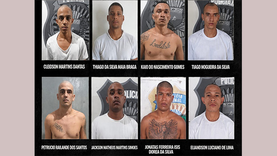   13 presos do Presídio Estadual Rogério Coutinho Madruga, de Nizia Floresta, abriram um buraco na cela até a ventilação, alcançaram o pátio e pularam o muro, no início da manhã de sexta-feira, dia 31 de julho. Dois foram recapturados no local, três na mata e oito estão foragicos. Todos são faccionados.