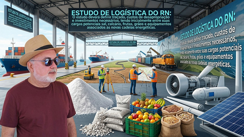    É uma iniciativa importante, financiada integralmente pela Sudene, que finalmente recoloca o RN no mapa do planejamento ferroviário regional. O estudo deverá definir traçado, custos de desapropriação e investimentos necessários, tendo inicialmente entre suas cargas potenciais sal, calcário, frutas, grãos e equipamentos associados às novas cadeias energéticas.   Minha sugestão é aproveitar essa oportunidade para pensar ainda maior.