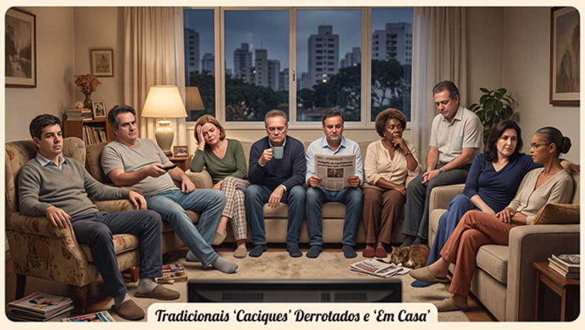  Tradicionais e veteranos políticos foram derrotados. Disputando vagas para o Senado, vão ficar em casa Renan Calheiros (MDB-AL), Ciro Nogueira (PP-PI) – presidente do Progressistas – Aécio Neves (PSDB-MG), Gleisi Hoffmann (PT-PR), Benedita da Silva (PT-RJ), Simone Tebet (PSB-SP), Marina Silva (REDE-SP), Esperidião Amim (PP-SC) e Randolfe Rodrigues (PT-AP). O ex-presidenciável Aécio amargou um vergonhoso 7º lugar em Minas, que já governou. Ex-ministras de Lula da Silva, Marina e Simone abraçaram a causa do petista em SP e ficaram no caminho. Gleisi tentou até no tapetão tirar do caminho toda a chapa ao Senado de Deltan Dallagnol e Felipe Barros, e se deu mal. Ex-todo poderoso governador de Goiás, Marconi Perillo foi humilhado no Estado e ficou em 4º lugar. Mais, na COLUNA ESPLANADA