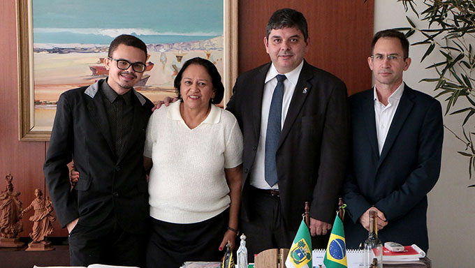 Imagem 1 -  Conheça Francisco, escolhido para representar o NE em Havard