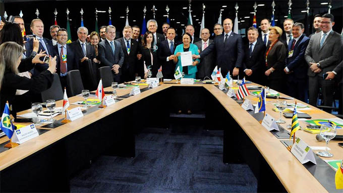Imagem 1 -  Governadores aprovam proposta de Fátima para o novo Fundeb no País