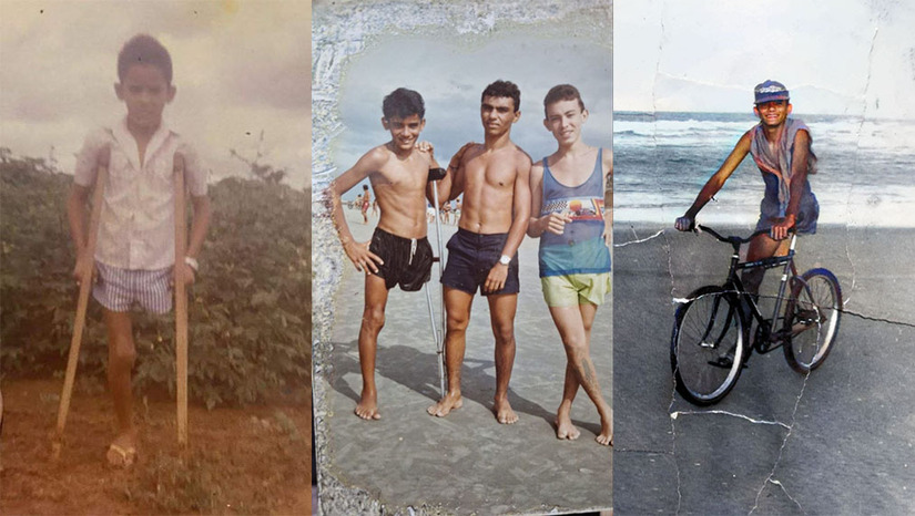 Imagem 1 -  Do chão do sertão às alturas: O homem que perdeu a perna, mas conecta vidas no topo dos postes