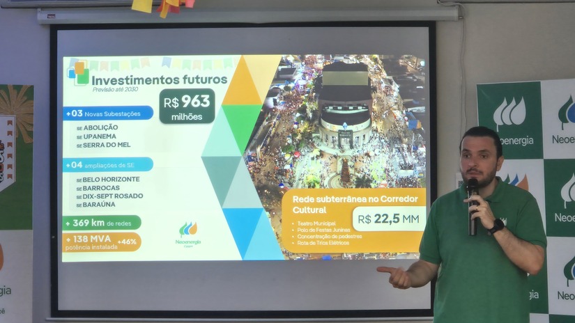 Imagem 1 -  Mossoró-RN terá o primeiro grande circuito de energia subterrâneo do RN